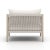Transitional Stone Grey Wooden Outdoor Armchair For Sale - Image 12 of 12