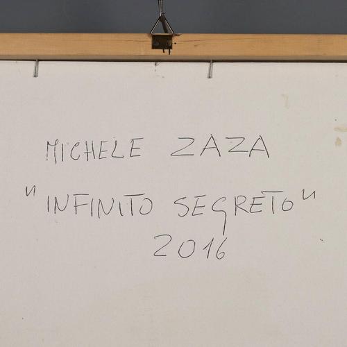 Michele Zaza, Untitled, Mixed Media, Framed For Sale - Image 12 of 14