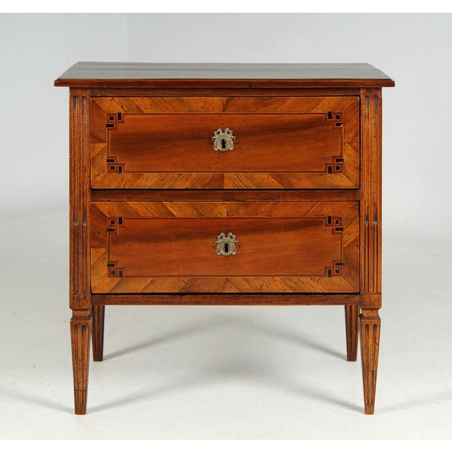 Small Louis XVI Chest of Drawers, 1790 For Sale - Image 13 of 13