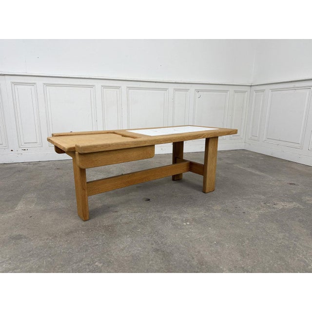 Coffee Table by Guillerme et Chambron, 1960s For Sale - Image 3 of 8