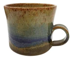 Hand-Thrown Shaving Mug Coffee Ready