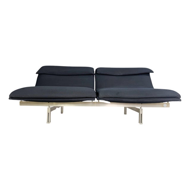 Wave 2-Seater Sofa by Giovanni Offredi for Saporiti Italia, 1970s For Sale