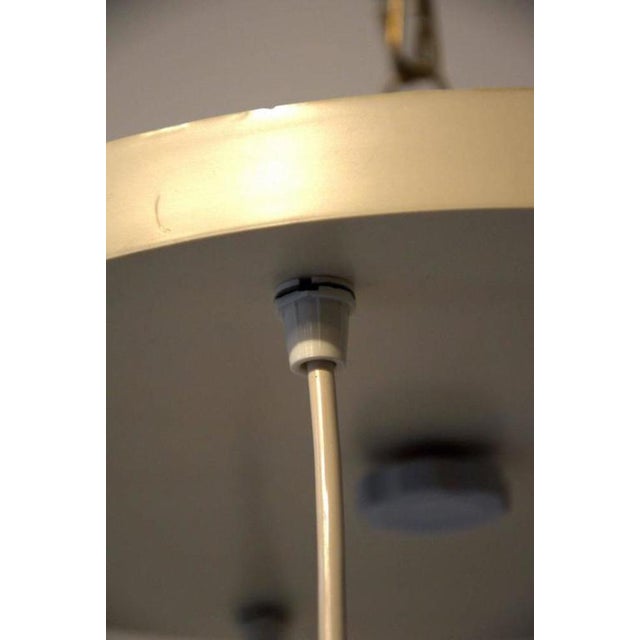 Italian Chrome Globe Pendant by Harvey Guzzini, 1965 For Sale - Image 6 of 12