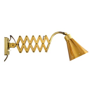 Mid-Century Diabolo Scissor Lamp attributed to Karl Lang for Sis Licht, 1950s For Sale
