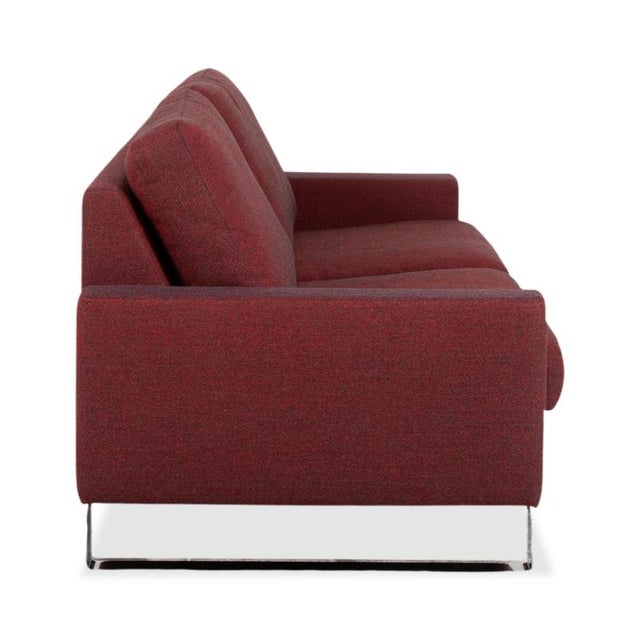 Textured Fabric CL 500 Two-Seater Sofa For Sale - Image 11 of 13