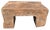 Stool in Organic Monoxyl Raw Asian Teak For Sale