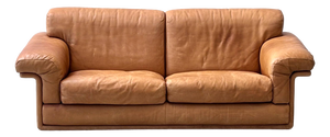 DS-44 Two-Seater Leather Sofa from de Sede, Switzerland, 1970s