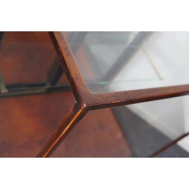 Wood Antique Victorian Mahogany Shop Display Cabinet For Sale - Image 7 of 18