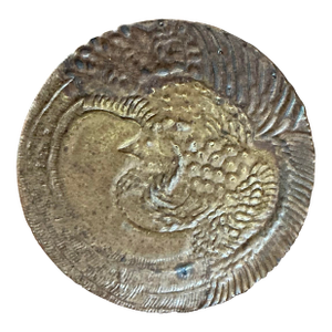 Vintage Boho Original Studio Pottery Phoenix Plate