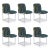Set of 6 Dining Chairs for Design Institute of America For Sale - Image 10 of 10