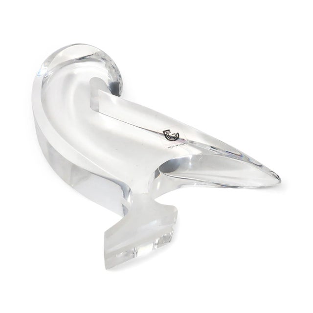 Guzzini Vintage Lucite Bird Sculpture by Team Guzzini For Sale - Image 4 of 8