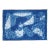 2021 "Mid-Century Shapes Underwater" Contemporary Handmade Cyanotype on Watercolor Paper For Sale