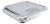 Matte Silver Cigarette Case with Cut Corners For Sale