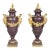 A Large Pair of French Ormolu-Mounted Porphyry Vases For Sale