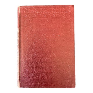 Antique Illustrated Book With Art Nouveau Era Decorative Cover For Sale