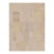 Vintage Turkish Patchwork Rug With Neutral Design in Beige & Gold - Rug & Kilim For Sale