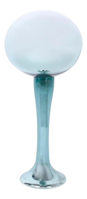 Blue Mercury Glass Gazing Ball