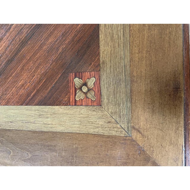 19th Century Louis XVI Portuguese Mahogany Chest of Drawers with Inlay For Sale - Image 10 of 18