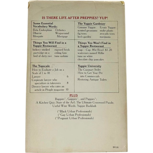 The Yuppie Handbook by Marissa Piesman Marilee Hartley 1984 Hardcover For Sale - Image 10 of 11