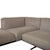 Soft Dream Fabric Corner Sofa Beige Cream Sofa by Antonio Citterio for Flexform For Sale - Image 6 of 18