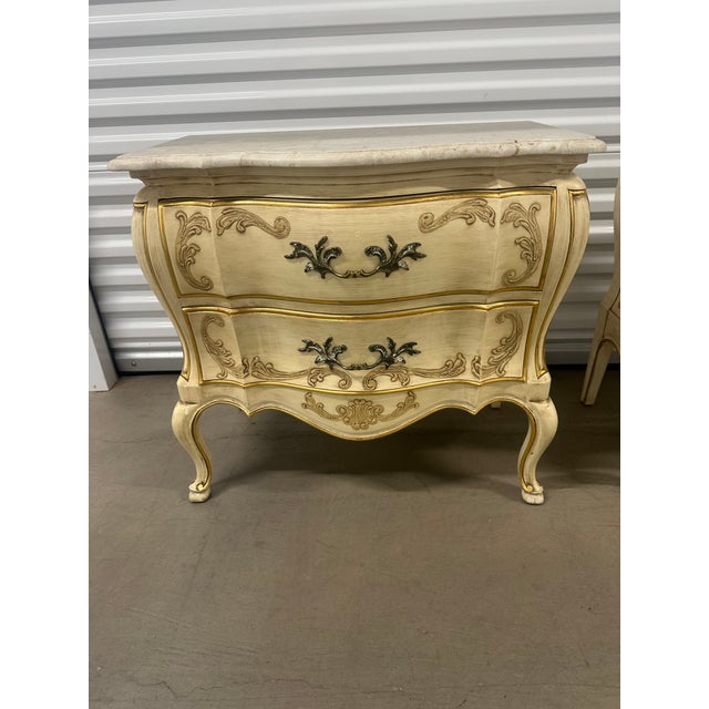 John Widdicomb 1960s William A. Berkey Furniture Co. For John Widdicomb Nightstands - A Pair For Sale - Image 4 of 15