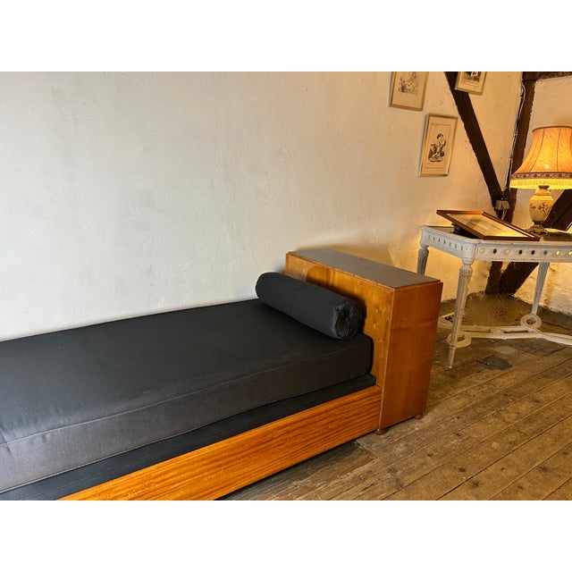 Wood Art Deco Prince of Monaco Daybed by Jules Emile Leleu, 1927 For Sale - Image 7 of 13