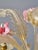 Venetian Five-Arm Murano Glass Chandelier For Sale - Image 9 of 12
