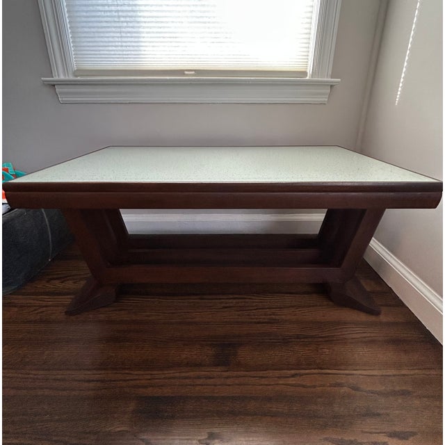Streamline Moderne Art Deco Cocktail / Coffee Table American c.1930 For Sale - Image 4 of 11