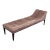2010's Fendi Casa Cosima Dormouse Leather Chaise Lounge For Sale