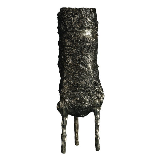 Omnia Vanitas Vanité 12 Candelabra in Patinated Cast Bronze by William Guillon For Sale