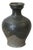 Clay Glazed Bottle Vase For Sale