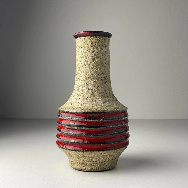Vintage Italian Ceramic Vase, 1970s For Sale - Image 11 of 11