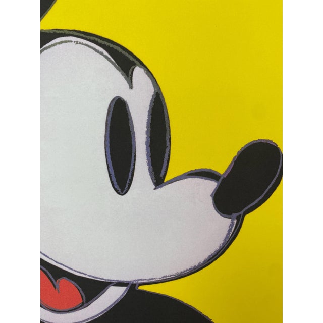 Mid-Century Modern After Andy Warhol, Mickey, 1980s, Lithograph For Sale - Image 3 of 9