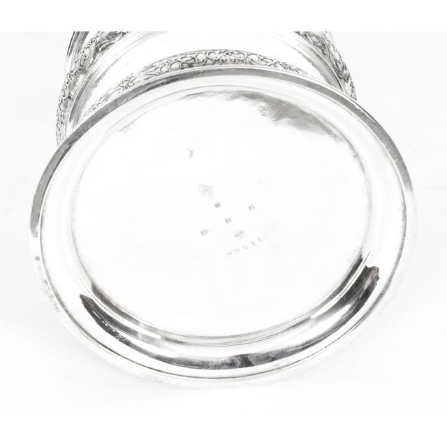 19th Century Silver Plate Drum Biscuit Box from Elkington & Co For Sale - Image 12 of 18