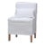 Coastal Slipcovered Dining Chair For Sale