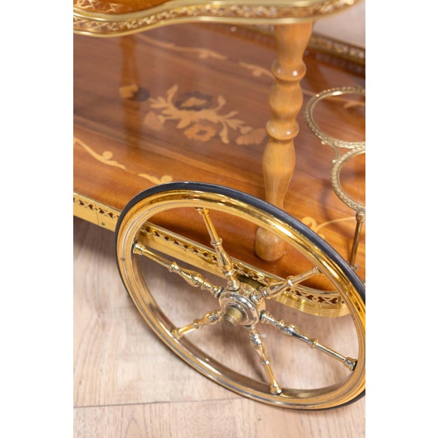 20th Century Swedish Bar Cart For Sale - Image 4 of 12