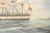 English Mid 20th Century Clipper Ship on Choppy Waters, Seascape, Oil on Canvas For Sale - Image 3 of 7