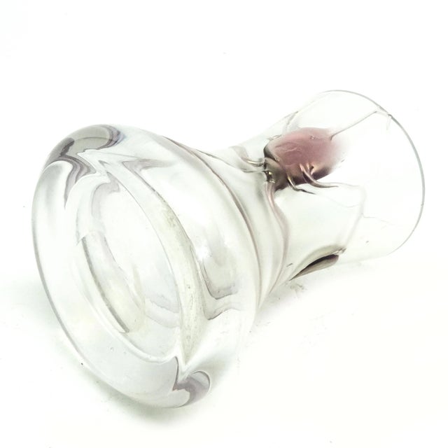 Art Nouveau Vase from Poschinger, Germany, 1950s For Sale - Image 4 of 8