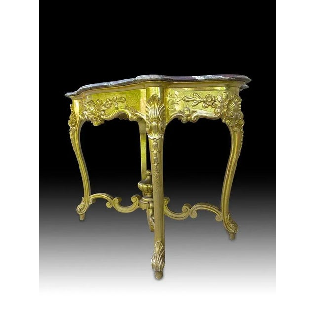 Rococo French Table, 19th Century For Sale - Image 3 of 13