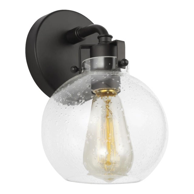 Sean Lavin by Visual Comfort Studio Clara 1-Light Sconce, Oil Rubbed Bronze For Sale