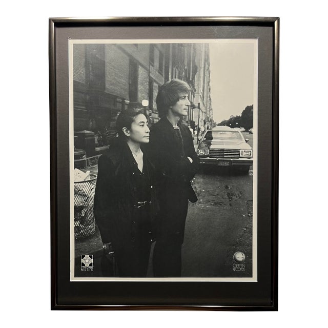 John Lennon & Yoko Ono Double Fantasy 1980 Lenono Music / Geffen Records Poster For Sale