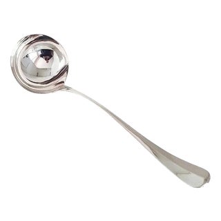 Antique George V Sterling Silver Soup Punch Ladle from Atkin Brothers, 1929 For Sale