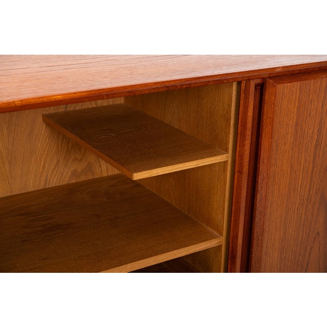Teak Highboard by Henning Kjaernulf for Vejle Stolefabrik, Denmark, 1960s For Sale - Image 9 of 18