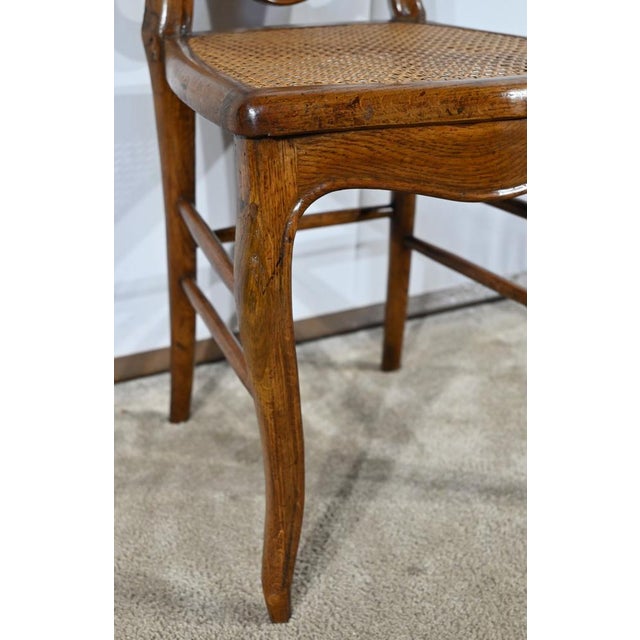Mid-19th Century Louis Philippe Oak Chairs For Sale - Image 13 of 18