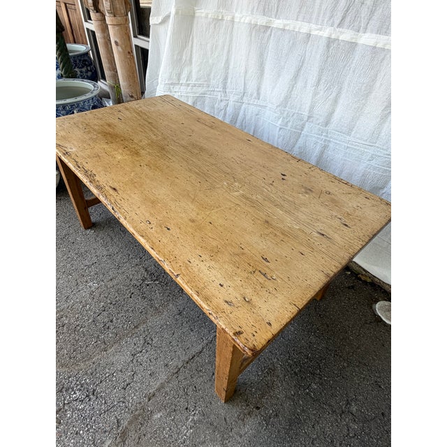 Late 19th Century 19th Century Pine Coffee Table For Sale - Image 5 of 13