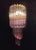 Vintage Murano Wall Sconce with 32 Quadriedri Trasparent and Pink Prism, 1990s, Set of 2 For Sale - Image 14 of 15