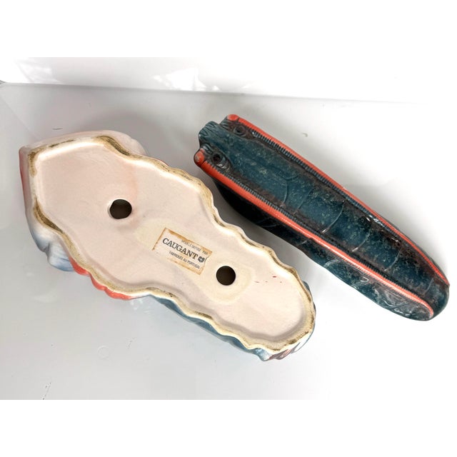 Vintage French Michel Caugant Lobster Foie Gras Tureen For Sale - Image 10 of 10