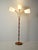 Scandinavian 3-Armed Floor Lamp in Teak and Brass, 1950s For Sale - Image 6 of 16