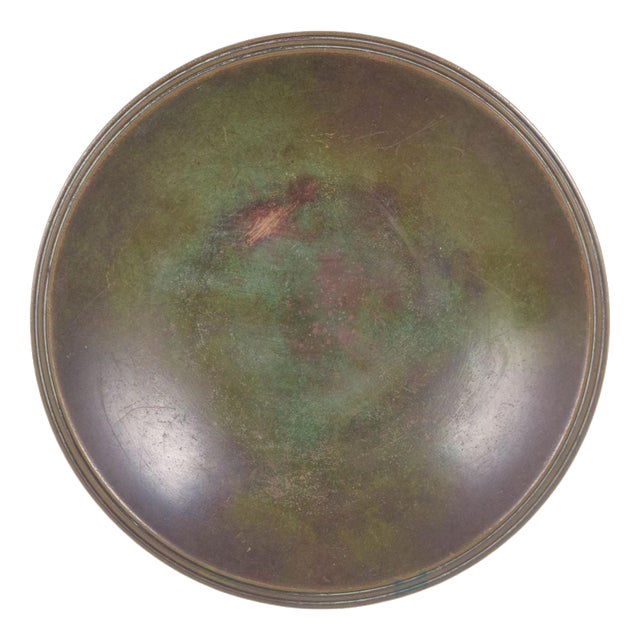 Art Deco Bronze Dish by Just Andersen, Denmark, 1940s For Sale
