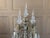Early 20th Century French Brass & Crystal Six-Light Girandole Lamps - Pair For Sale - Image 9 of 17